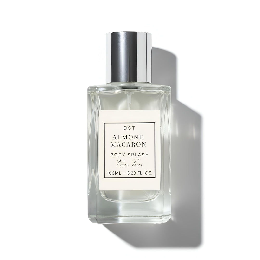 Almond Macaron Body Splash 100ml on a white background