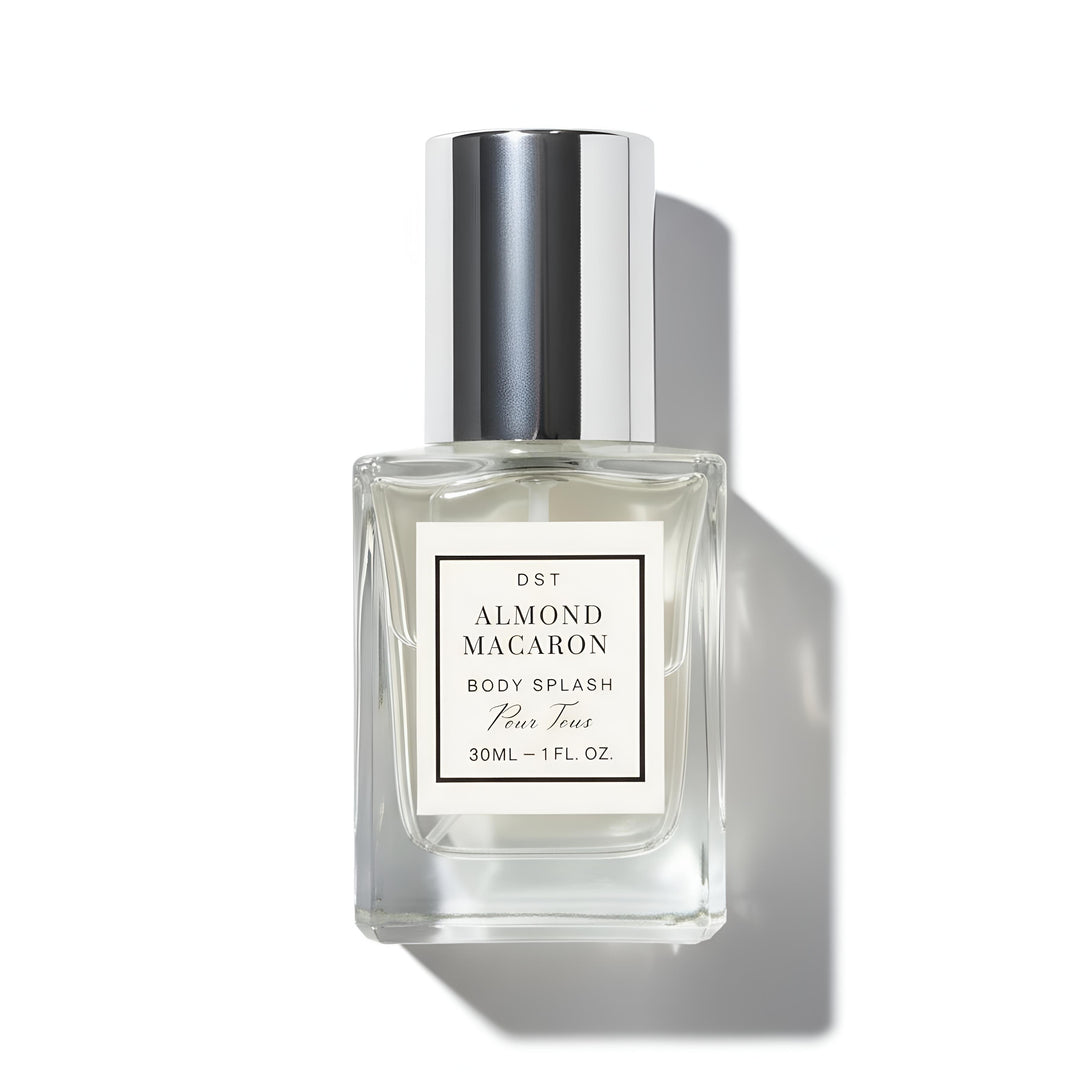 Almond Macaron Body Splash 30ml on a white background