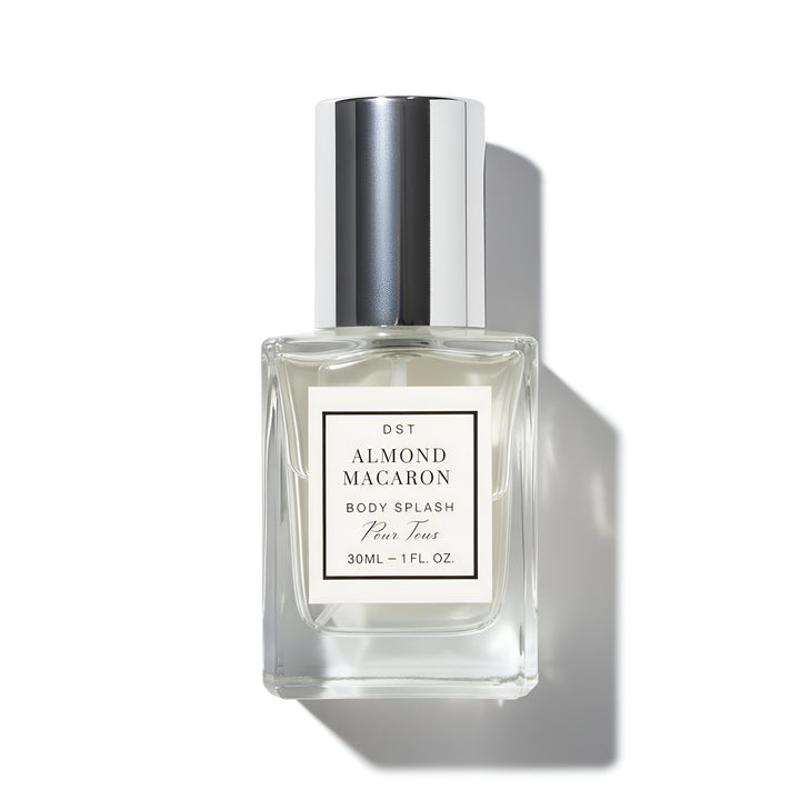 Almond Macaron Body Splash 30ml on a white background