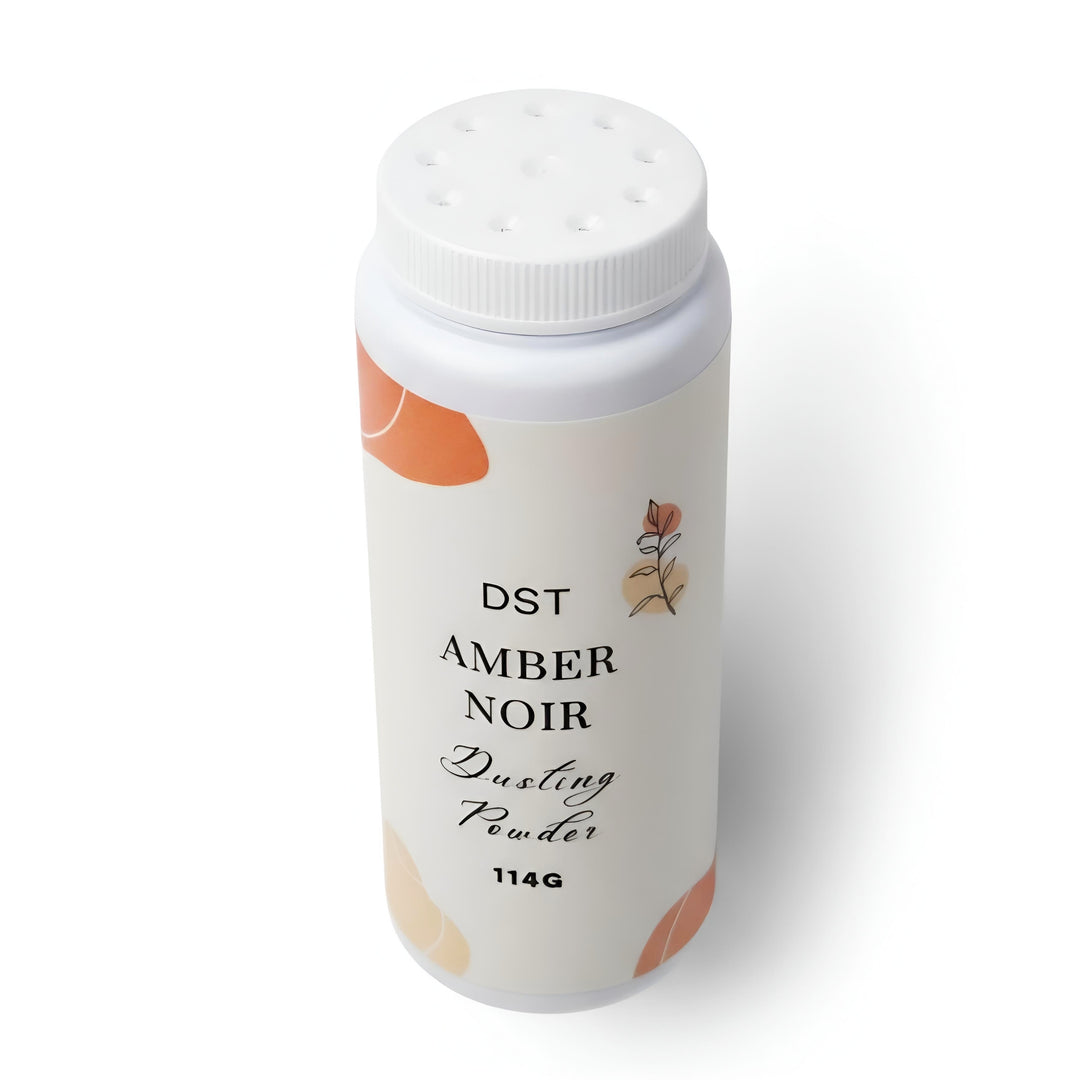 Amber Noir Body Powder Side View