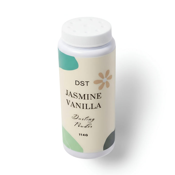 Jasmine Vanilla Body Powder Side View
