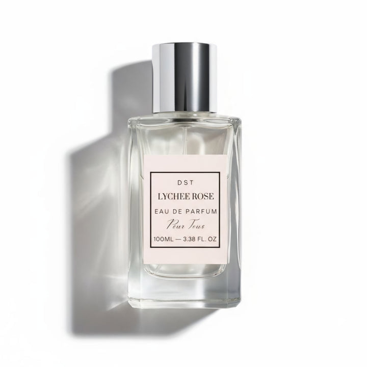 Lychee Rose Eau de Parfum 100ml on a white background
