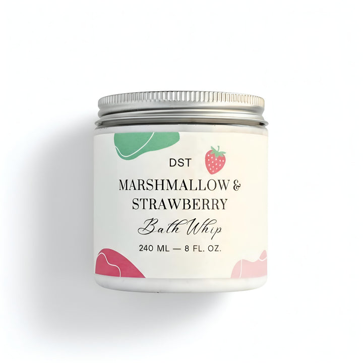 Marshmallow Strawberry Bath Whip