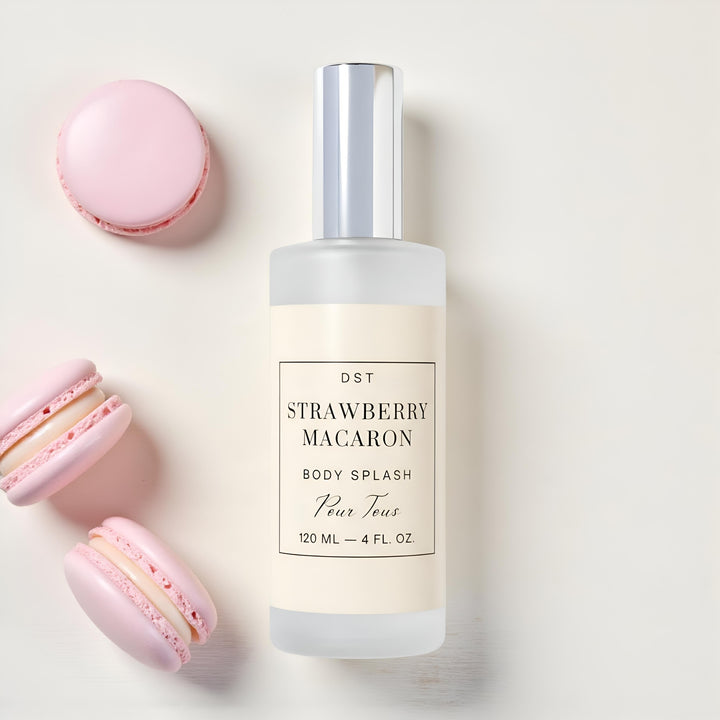 Strawberry Macaron Body Splash 1oz Box