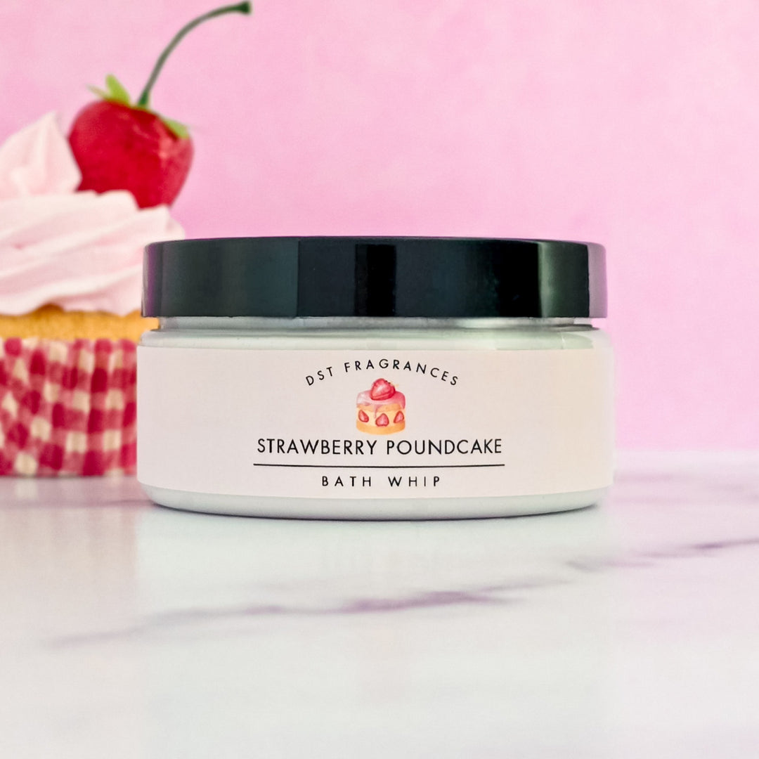 Strawberry Poundcake Bath Whip