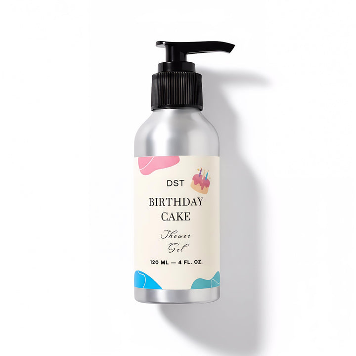 Vanilla Birthday Cake Shower Gel
