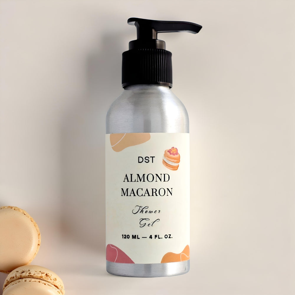 Almond Macaron Shower Gel Box