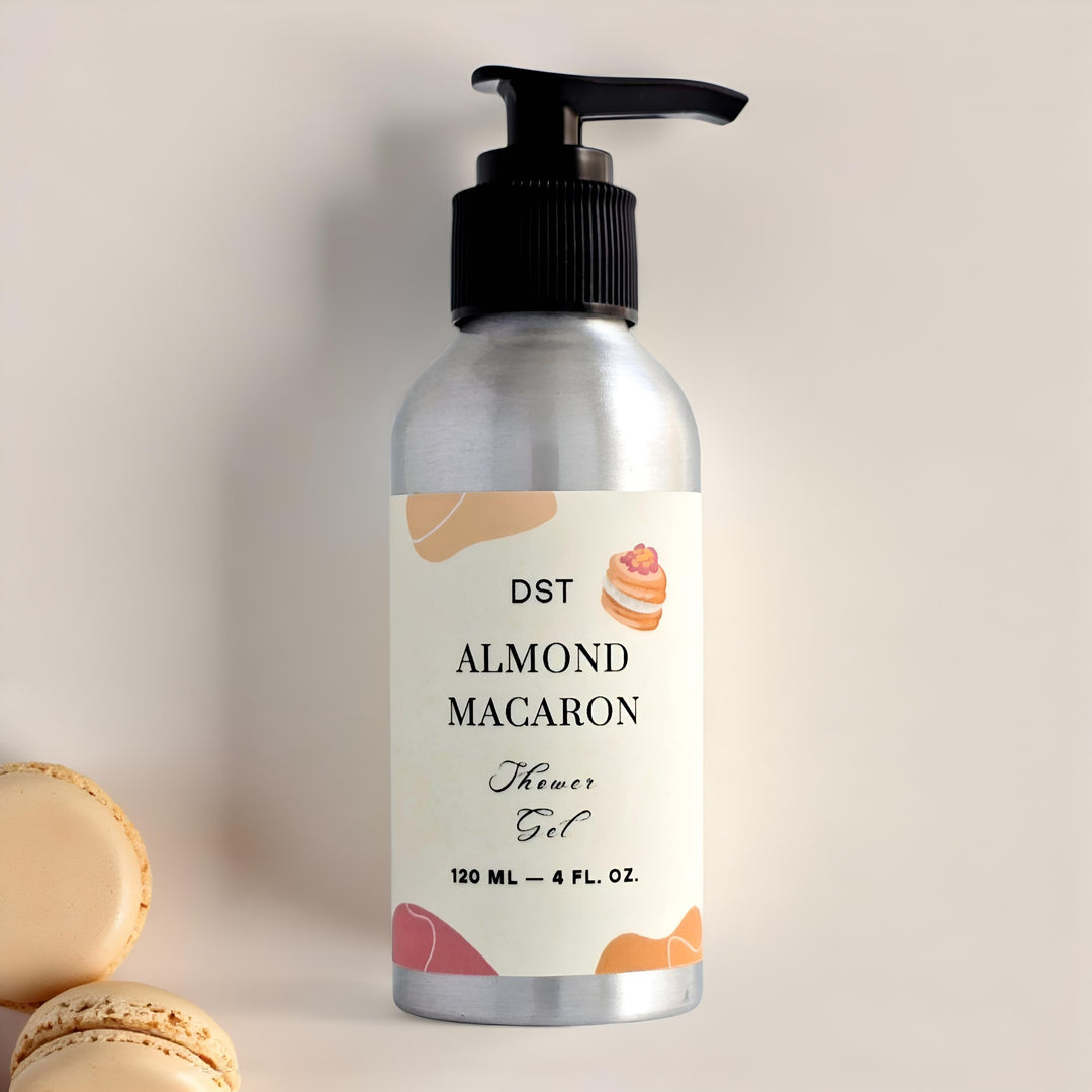 Almond Macaron Shower Gel Box