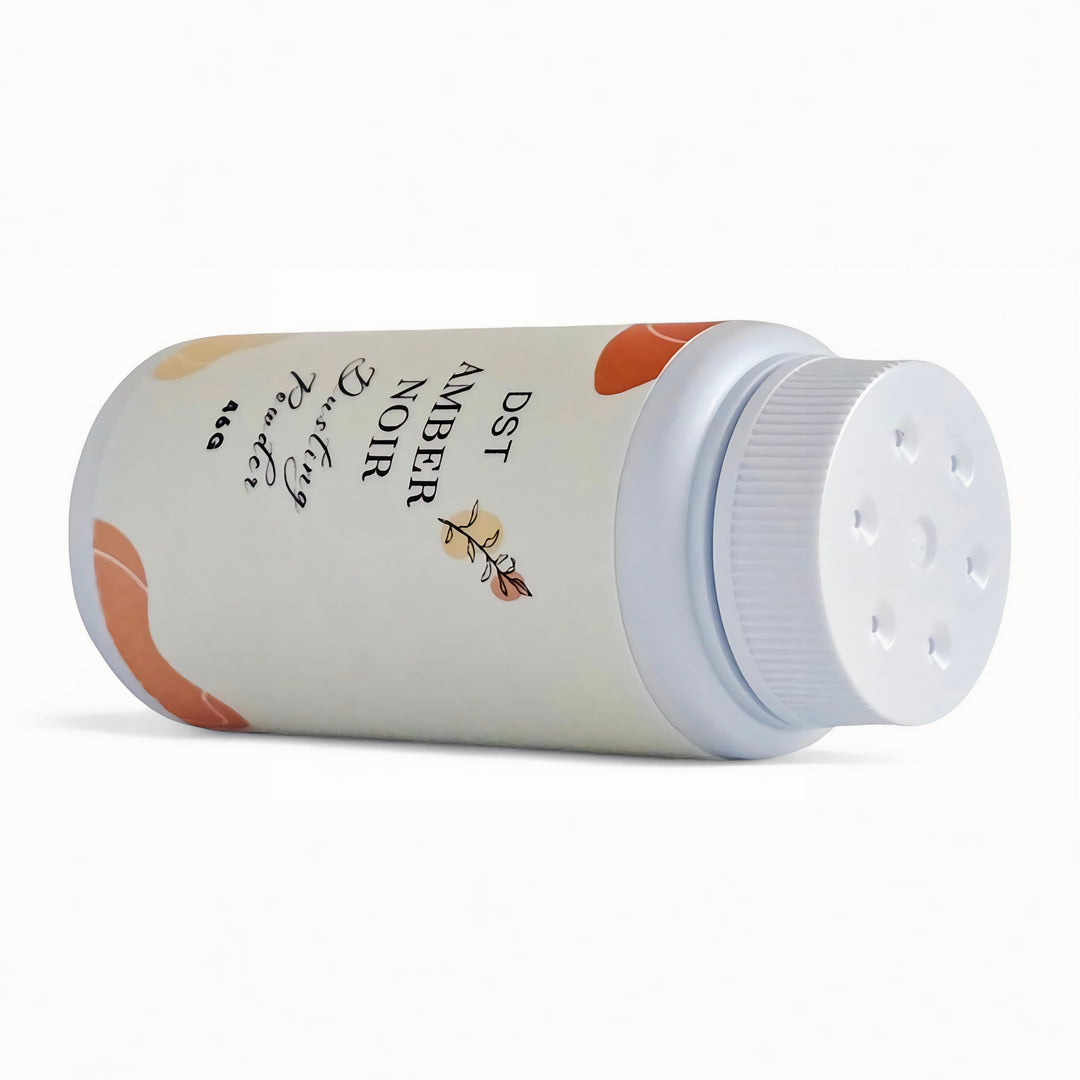 Amber Noir Body Powder Side View