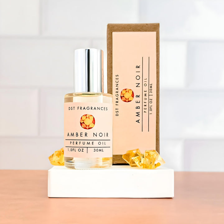 Amber Noir Perfume Oil 30ml Box 