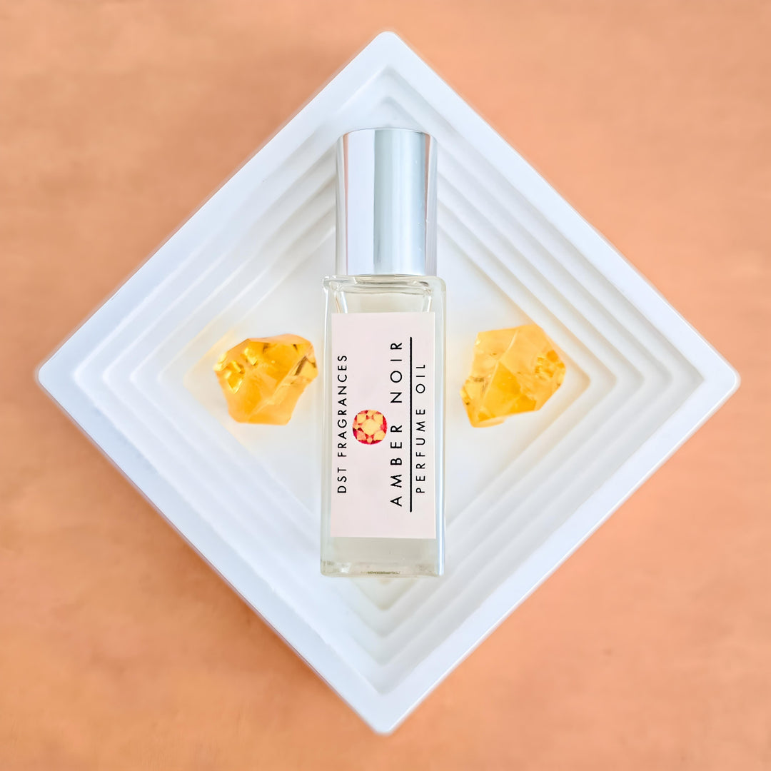 Amber Noir Perfume Oil 5ml Square