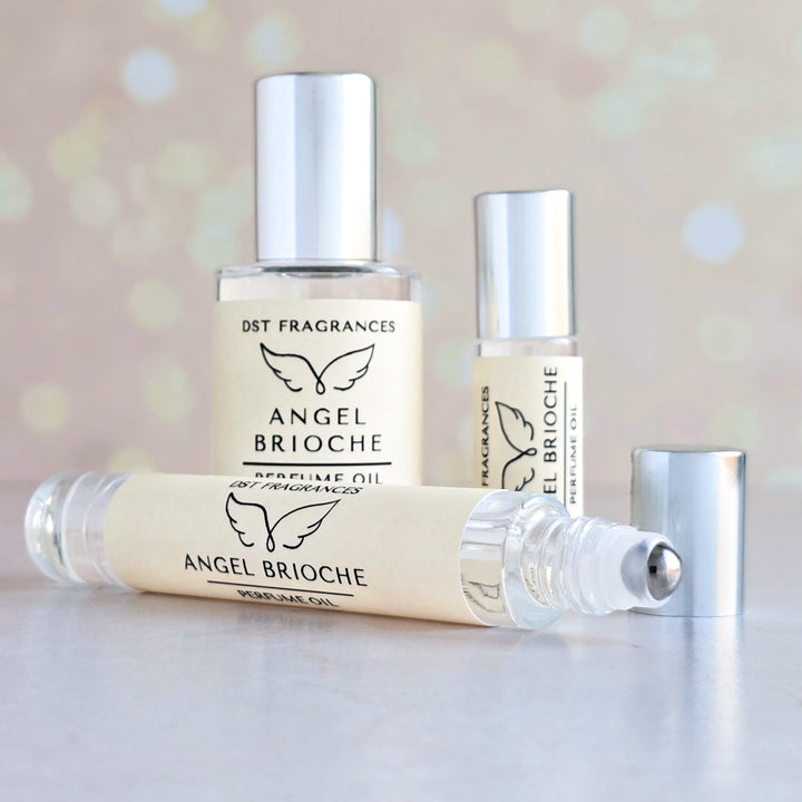 Angel Brioche Perfume Oils Size Comparison