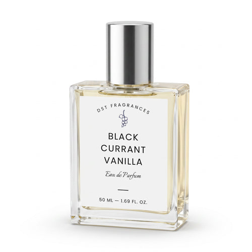 50ml bottle of Black Currant Vanilla EDP 