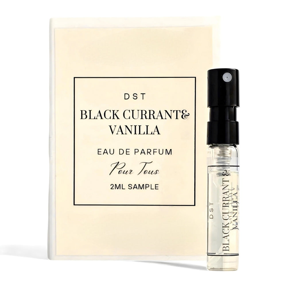 Black Currant Vanilla EDP Sample Card