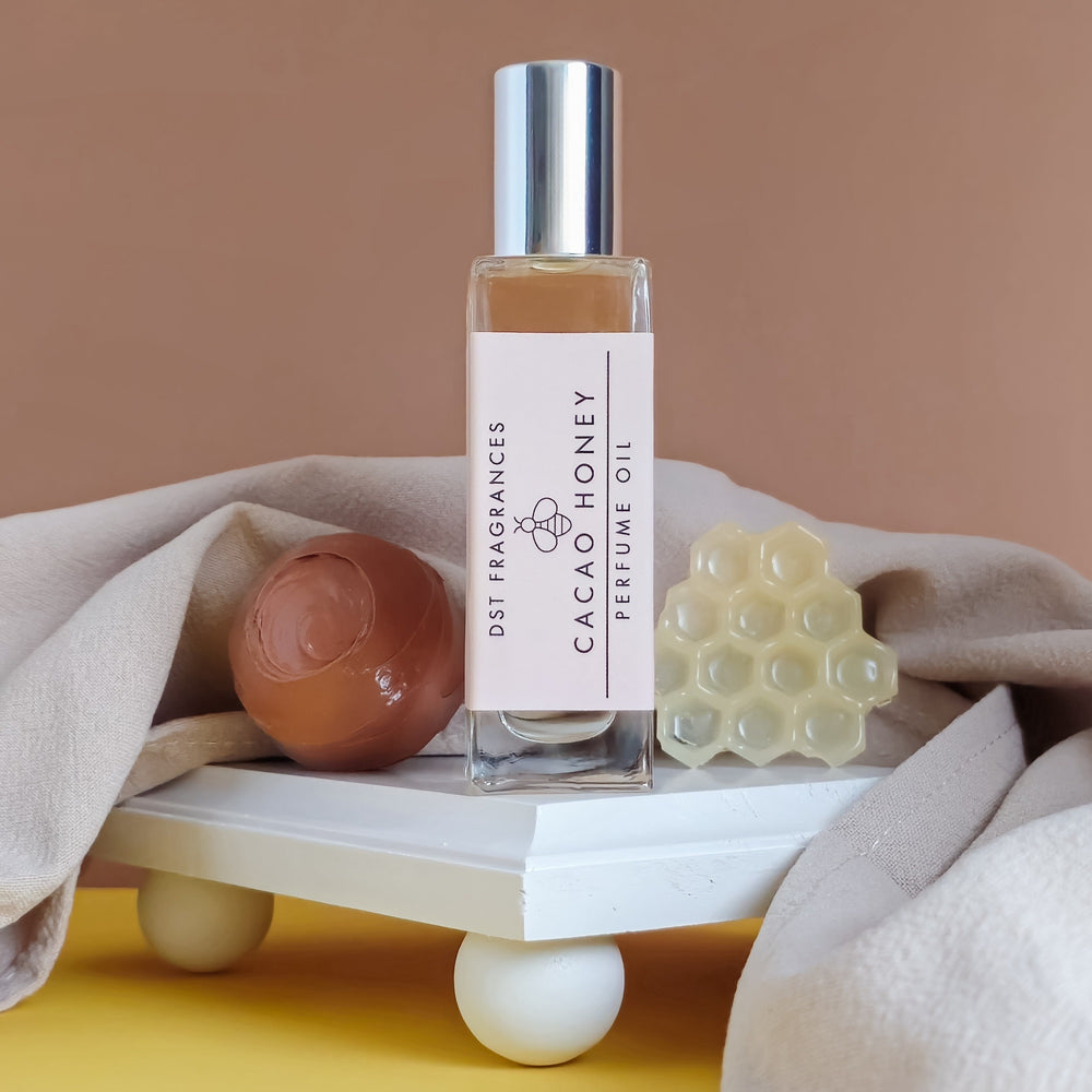 Cacao Honey Perfume Oil 30ml Square 