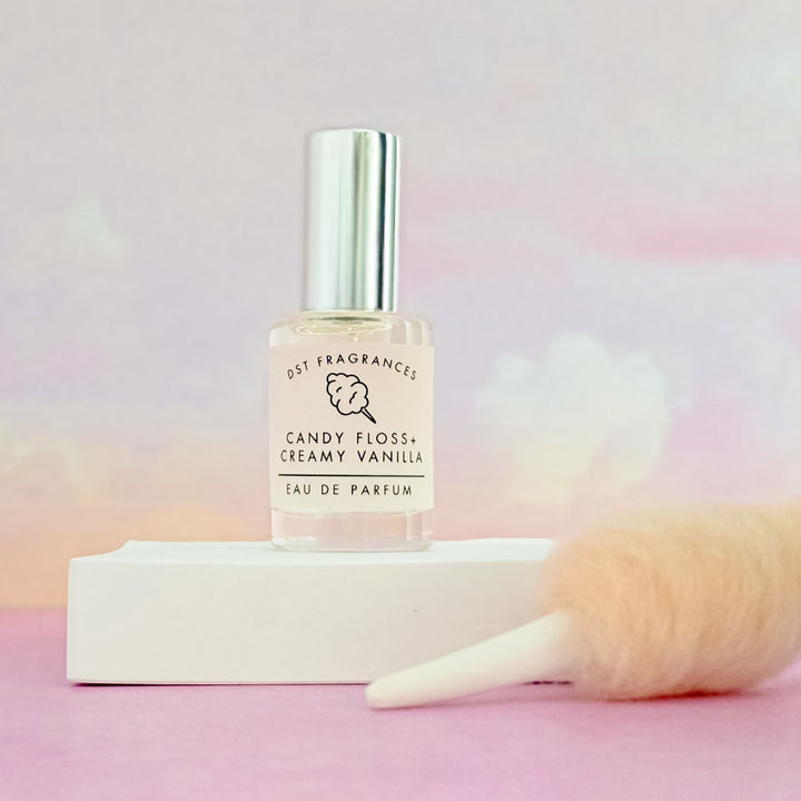 Candy Floss + Creamy Vanilla Eau de Parfum 10ml Round