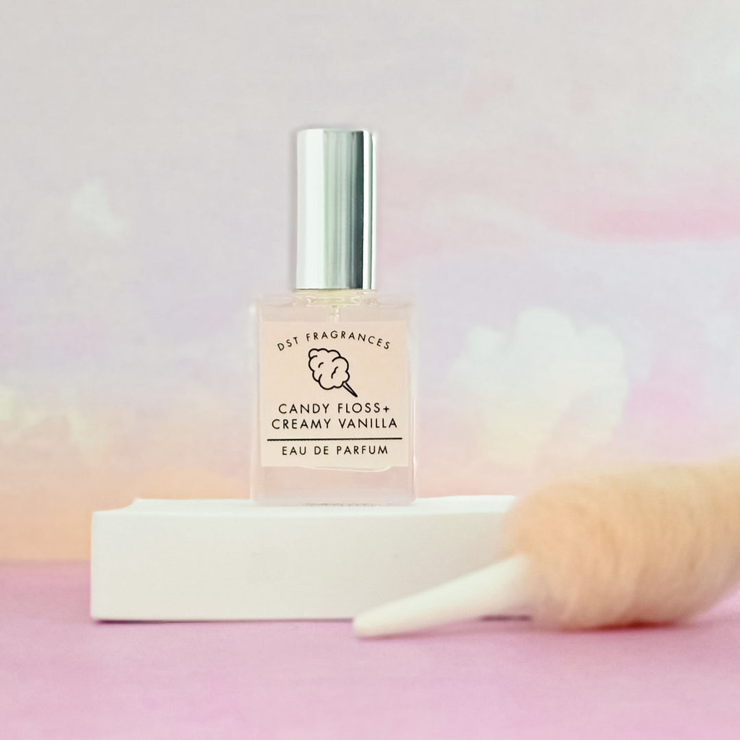 Candy Floss + Creamy Vanilla Eau de Parfum 10ml Square