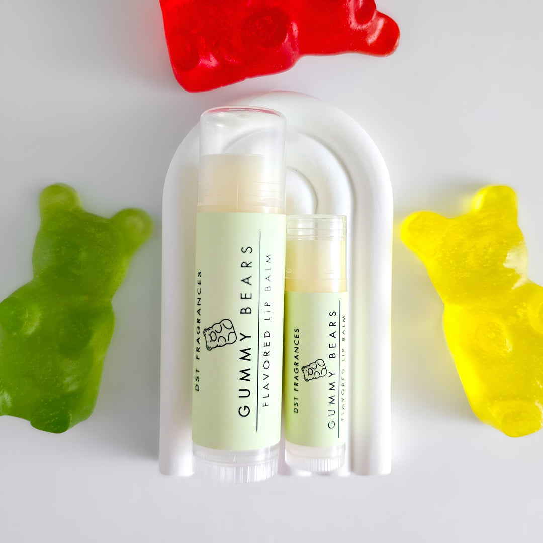 Gummy Bears Lip Balm Size Comparison