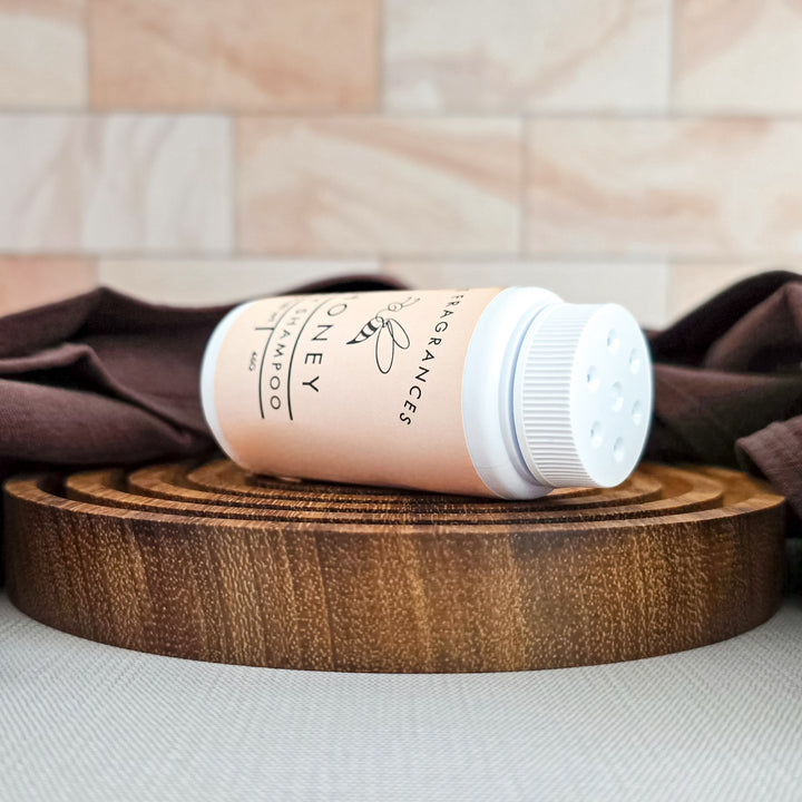 Honey Dry Shampoo Side View