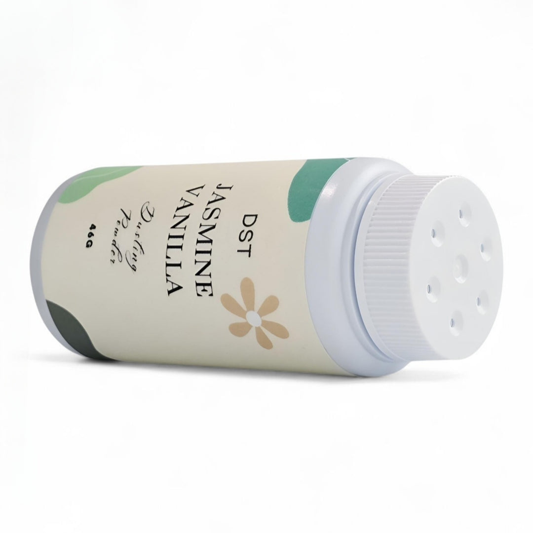 Jasmine Vanilla Body Powder Side View