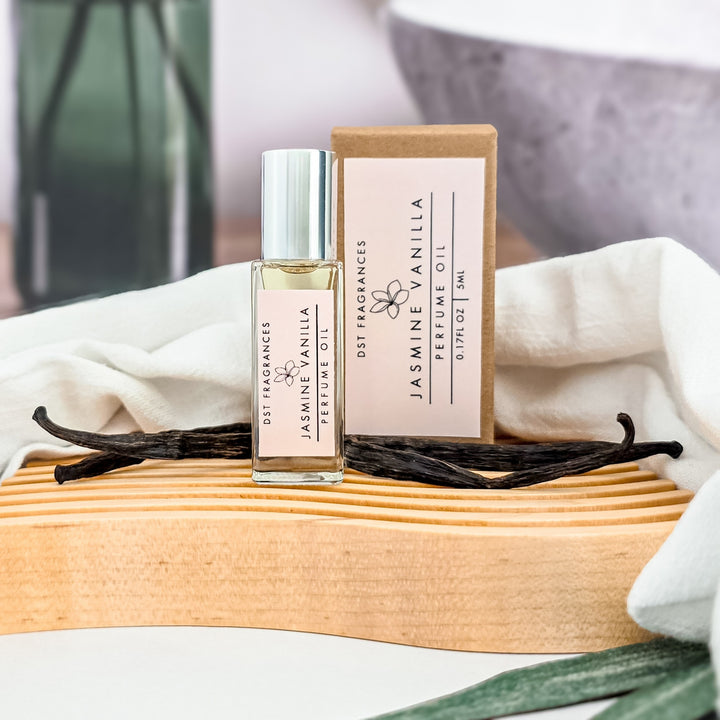 Jasmine Vanilla Perfume Oil 5ml Box