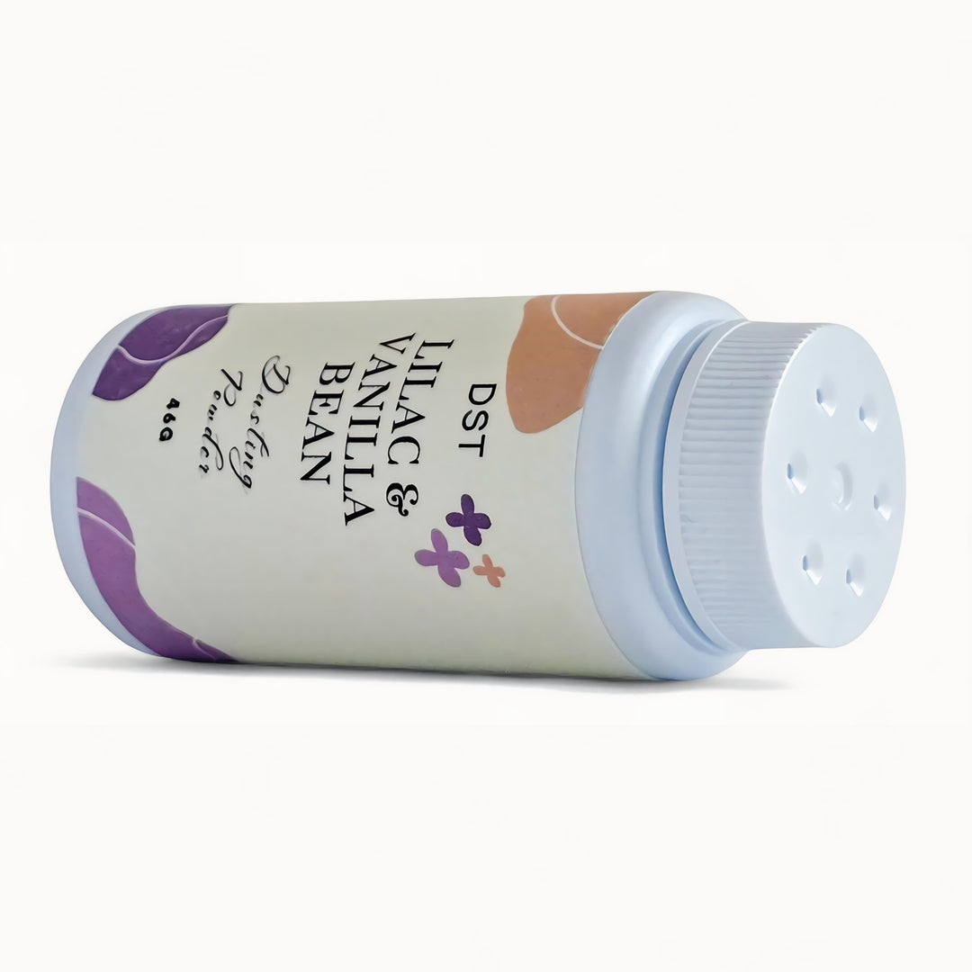 Lilac Vanilla Bean Body Dusting Powder Side View
