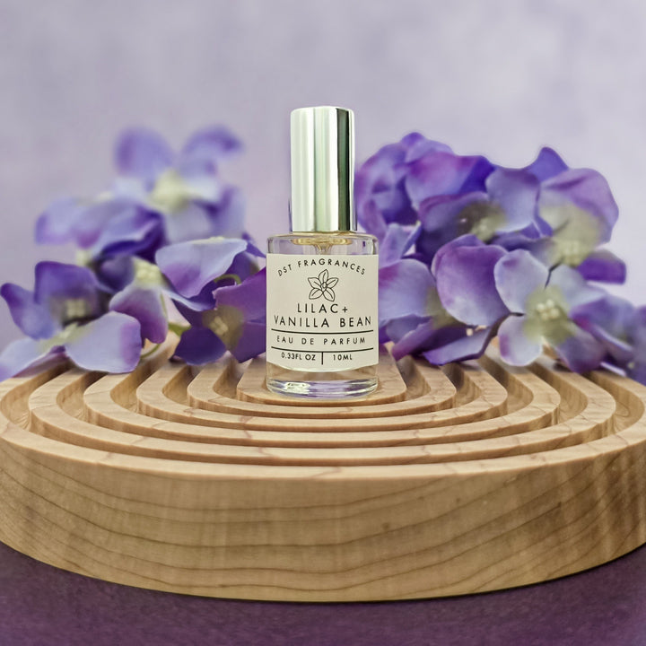 Lilac + Vanilla Bean Eau de Parfum 10ml Round