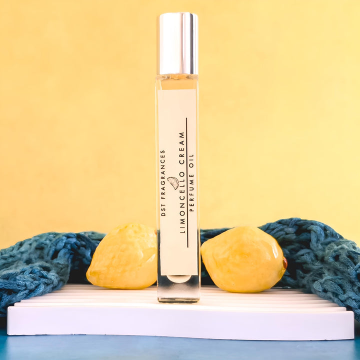 Limoncello Cream Perfume Oil 10ml Square