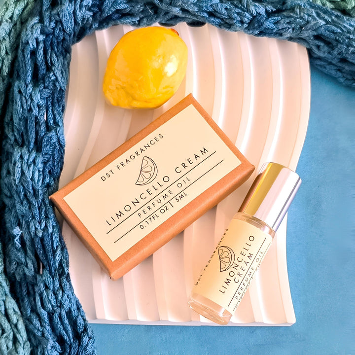 Limoncello Cream Perfume Oil 5ml Box