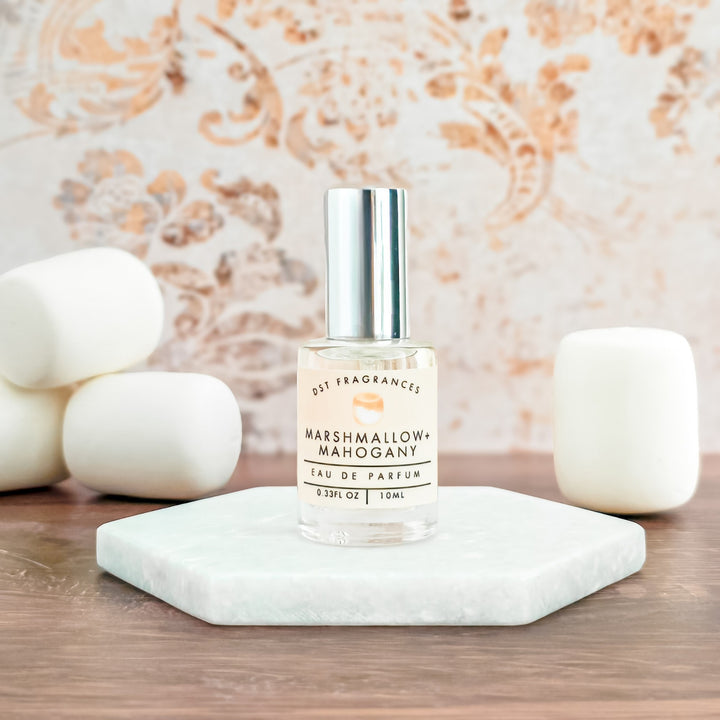 Marshmallow Mahogany Eau de Parfum 10ml Round