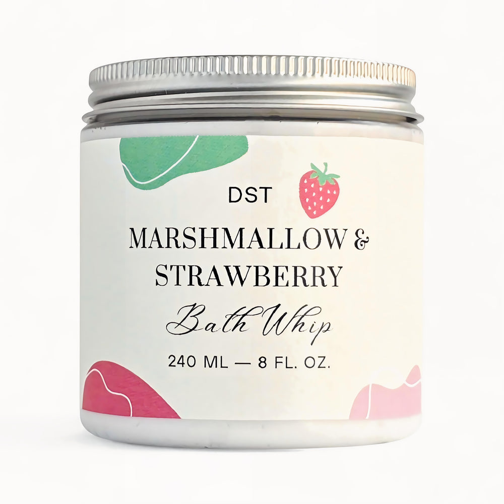 Marshmallow Strawberry Bath Whip
