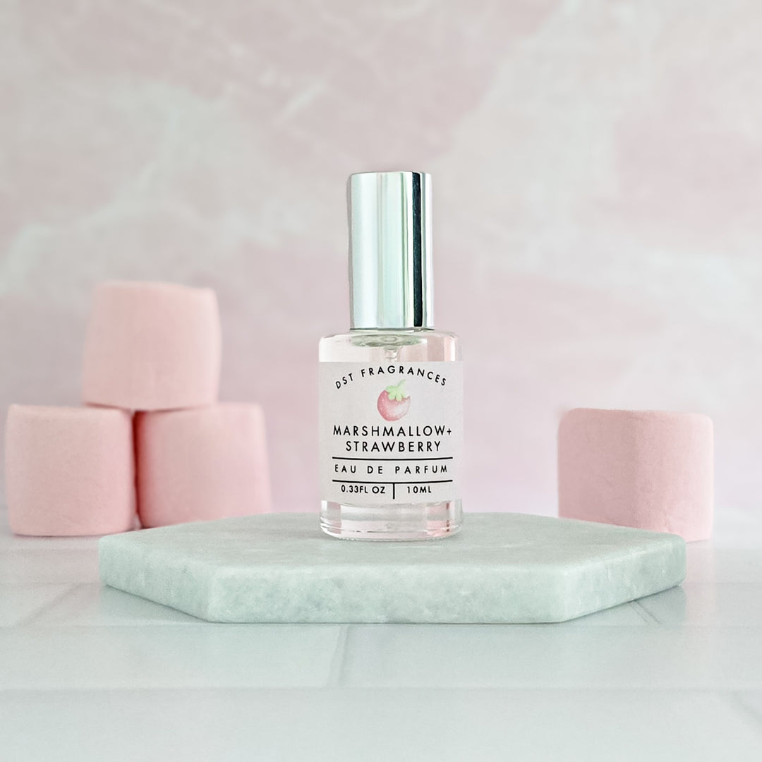 Marshmallow Strawberry Eau de Parfum 10ml Round