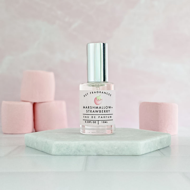 Marshmallow Strawberry Eau de Parfum 10ml Round