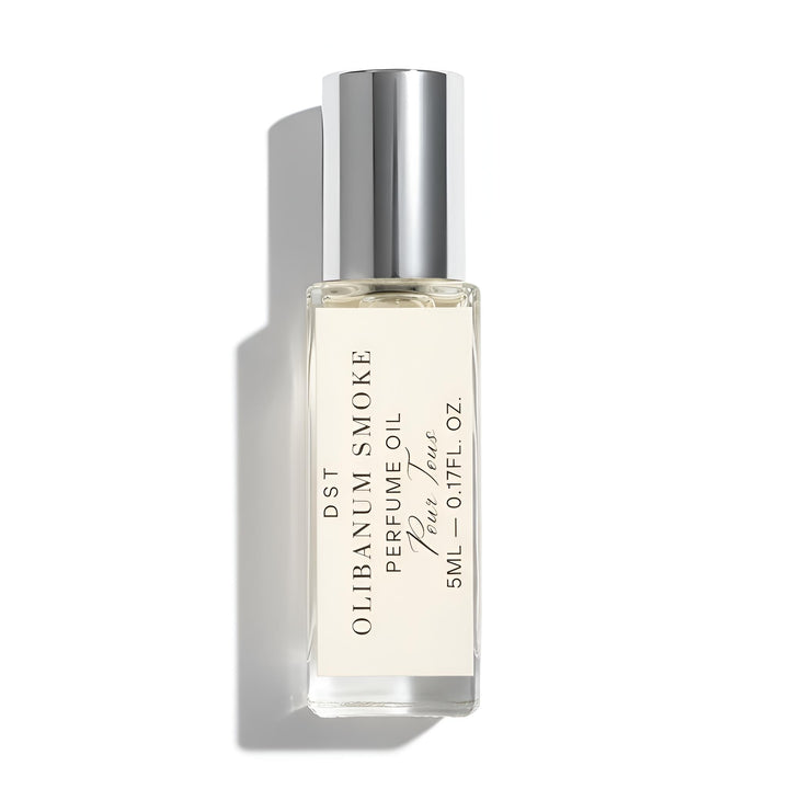 Olibanum Smoke Perfume Oil 5ml on a white background 