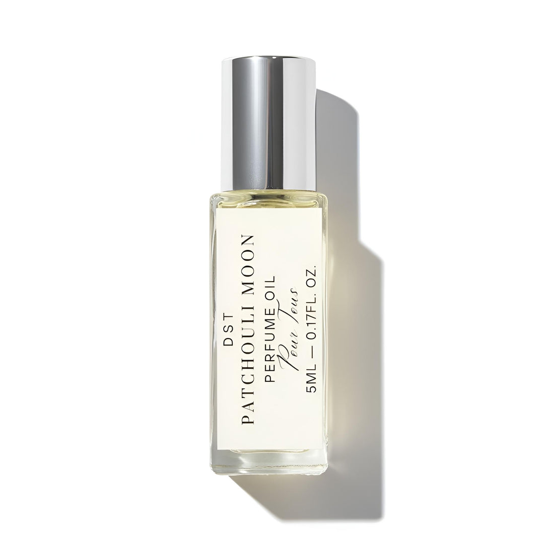 Patchouli Moon 5ml Perfume Oil against a white background 