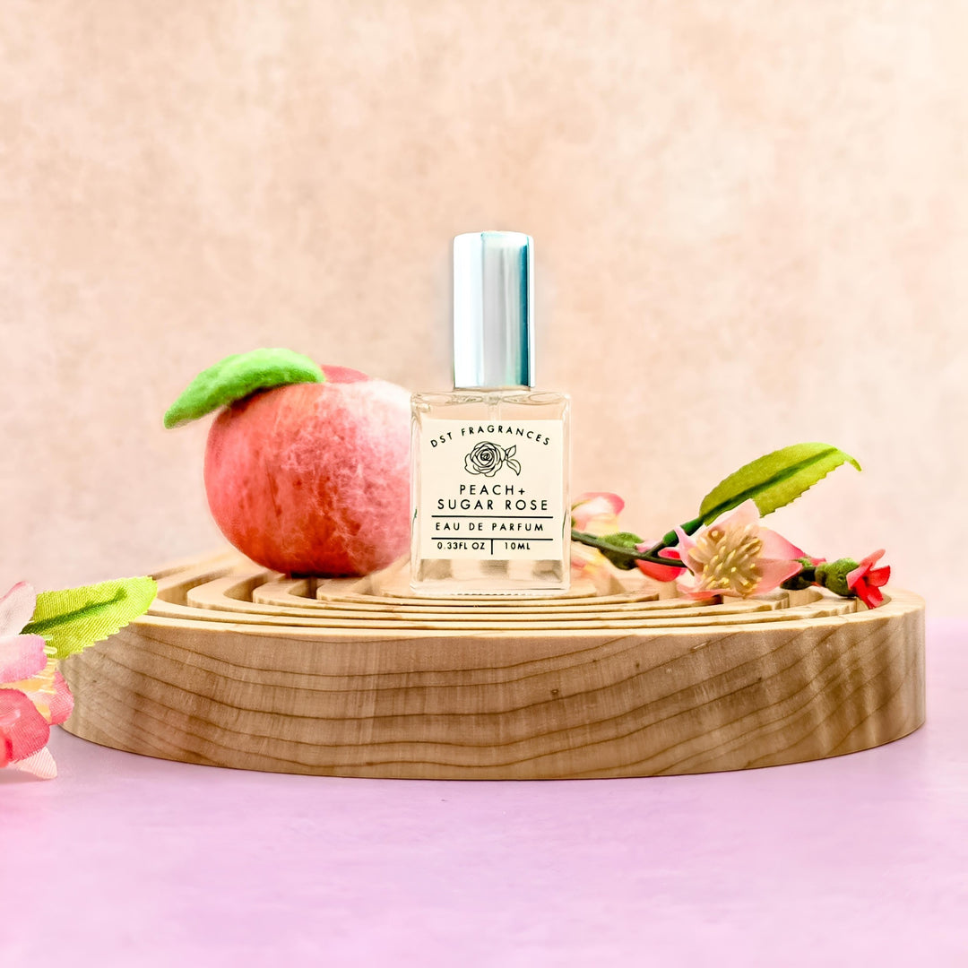 Peach Sugar Rose Eau de Parfum 10ml Square 