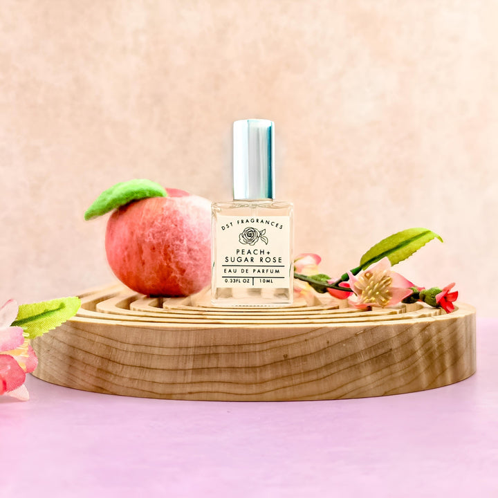 Peach Sugar Rose Eau de Parfum 10ml Square 