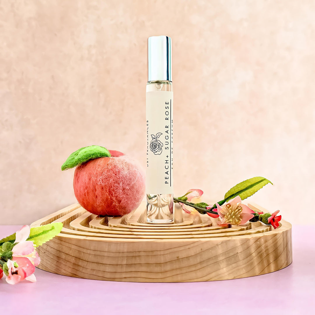 Peach Sugar Rose Eau de Parfum 10ml Tall 