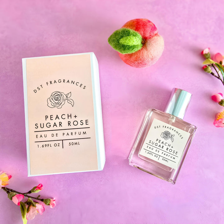 Peach Sugar Rose Eau de Parfum 50ml Box