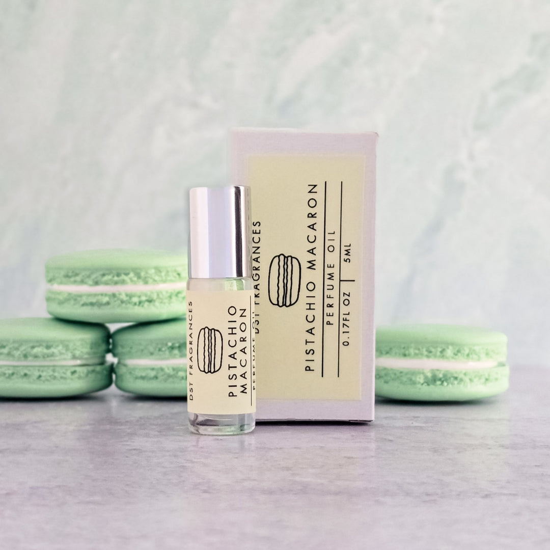 Pistachio Macaron Perfume Oil 5ml Box