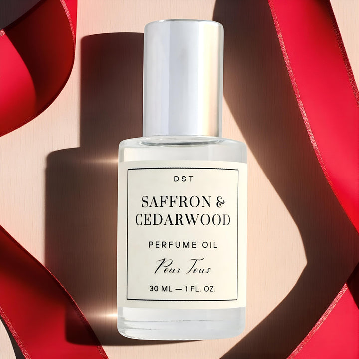 Saffron + Cedarwood Perfume Oil Roll-On