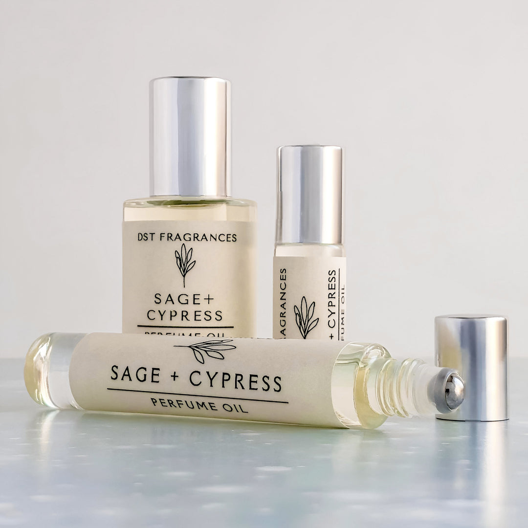 Sage Cypress Perfume Size Comparison
