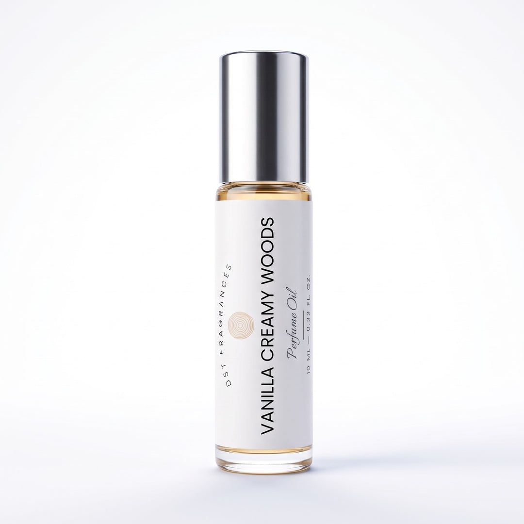 Vanilla Creamy Woods Perfume Oil Roll-On