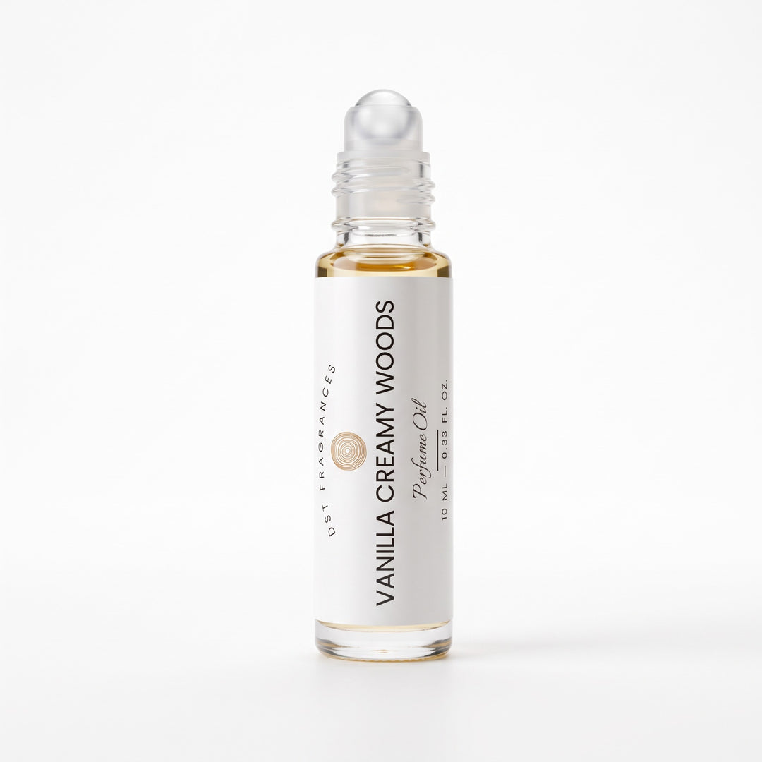 Vanilla Creamy Woods Perfume Oil Roll-On