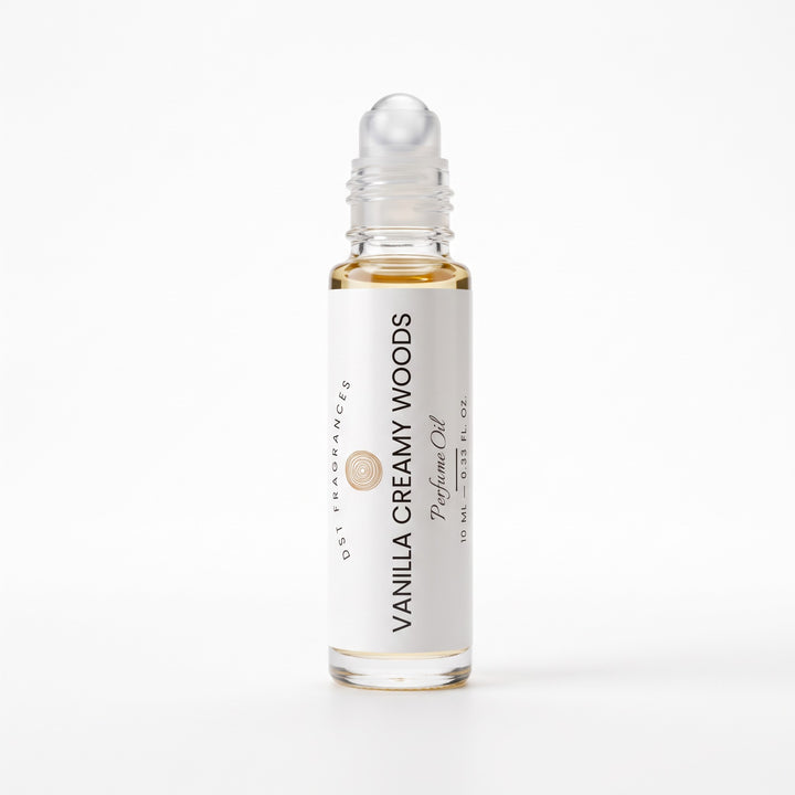 Vanilla Creamy Woods Perfume Oil Roll-On
