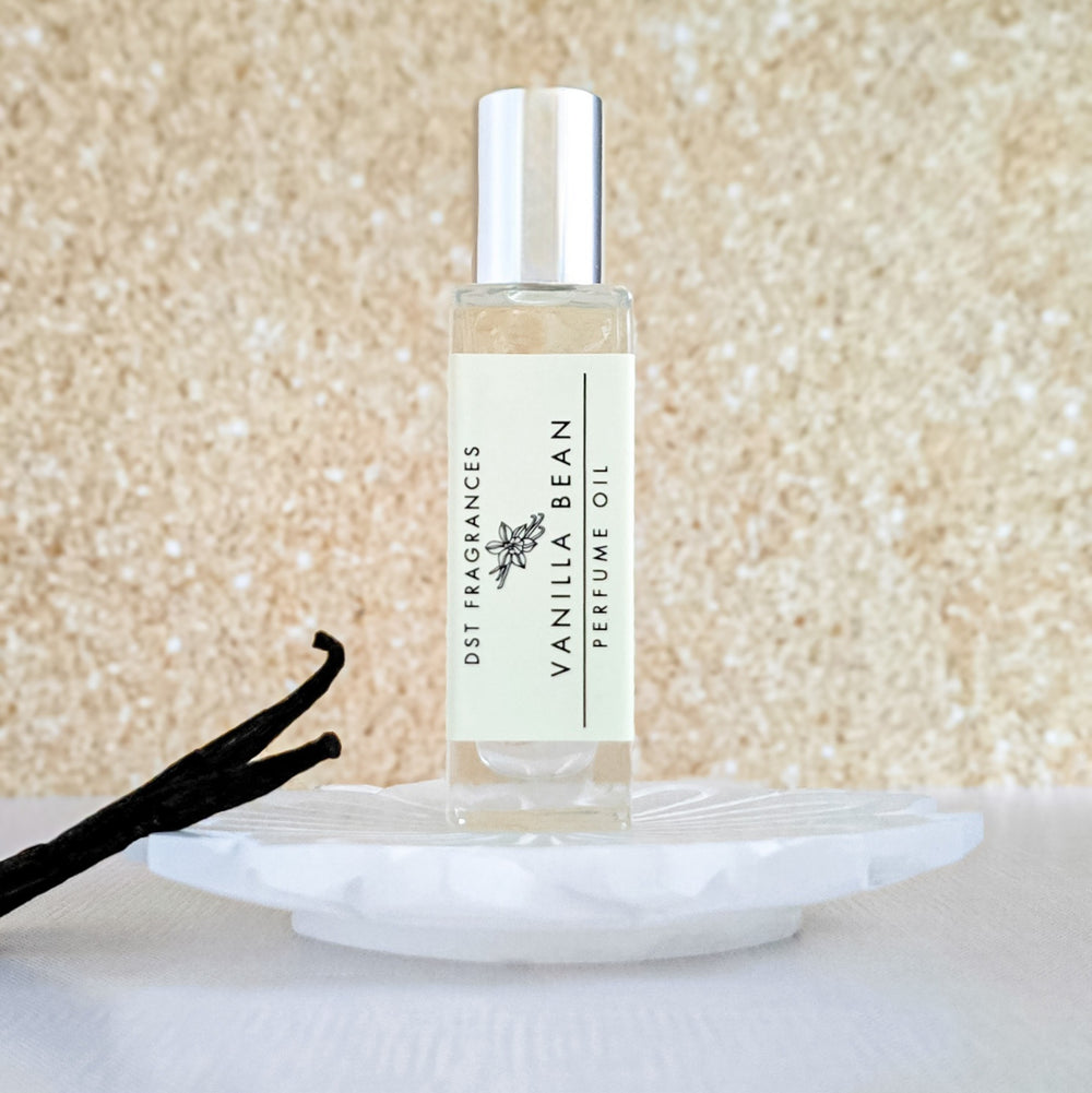 Vanilla Bean Perfume Oil 30ml Square 