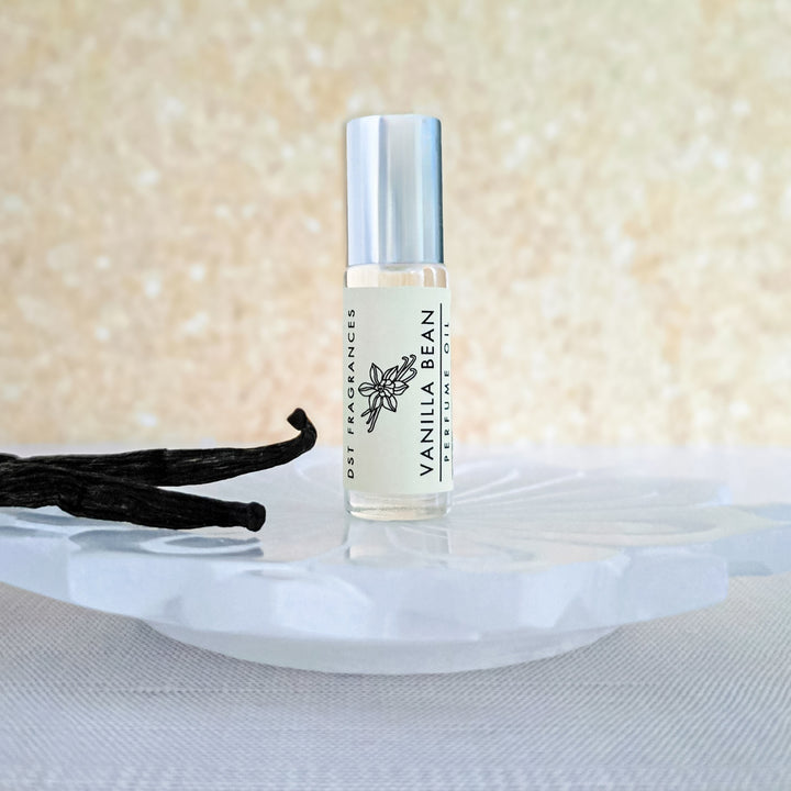 Vanilla Bean Perfume Oil 5ml Round