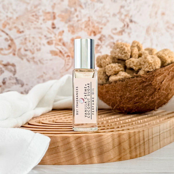 Vanilla Crème Coconut Sugar Perfume Oil 5ml Square