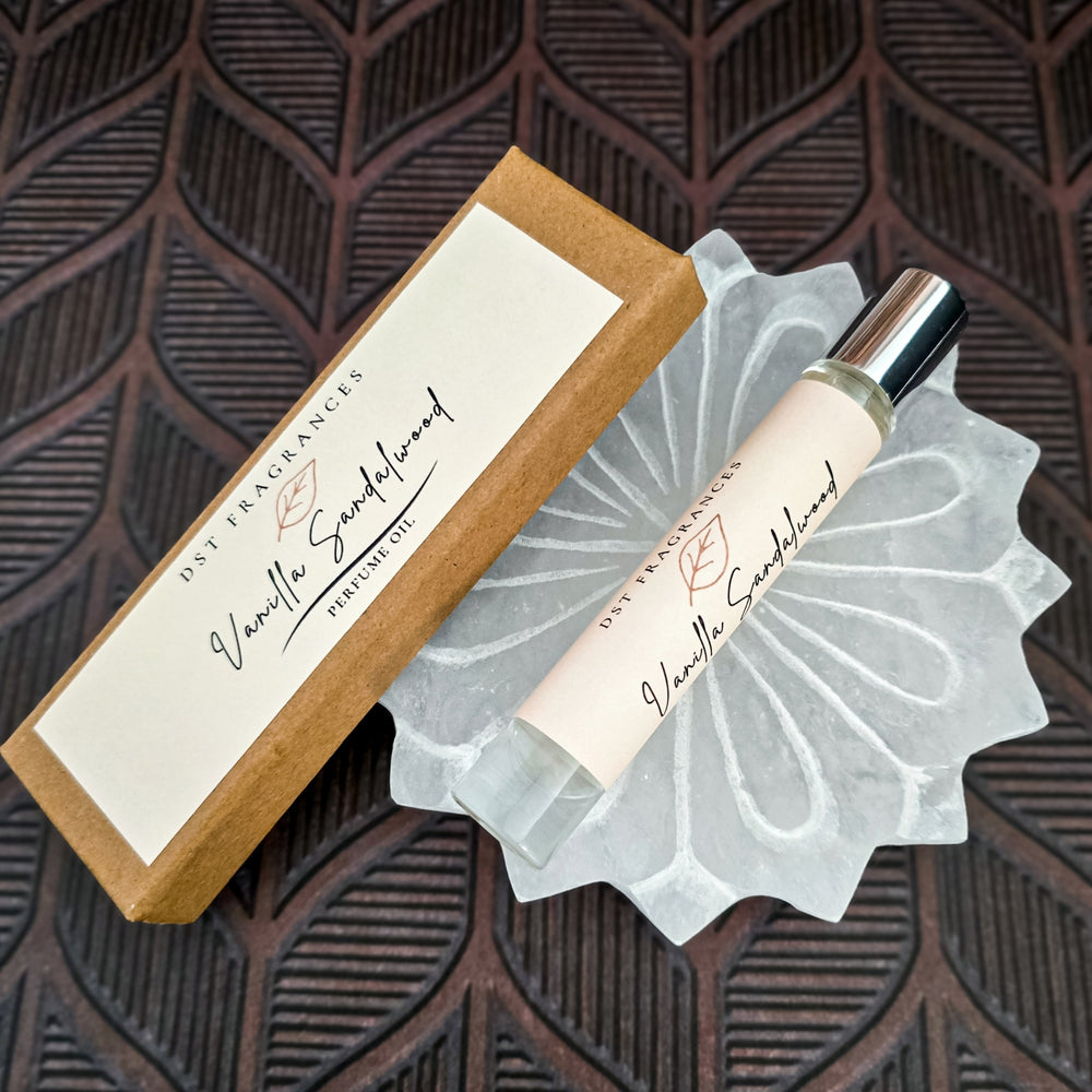 Vanilla Sandalwood Perfume Oil Box