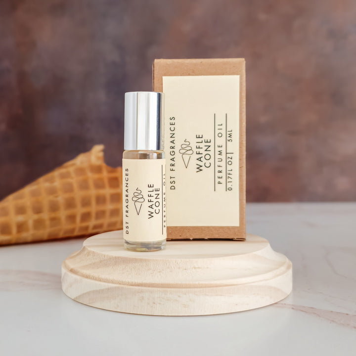 Waffle Cone Perfume Oil 5ml Round Box 